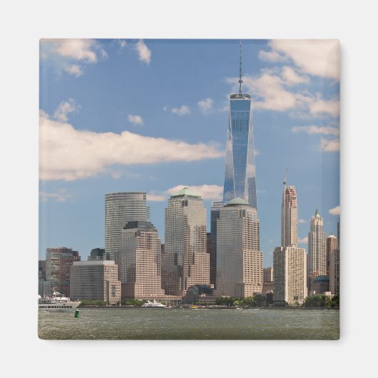 Stadt - NY - Die Farben einer Stadt Magnet (Vorne)