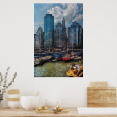 Stadt - NY - Die neue Stadt Poster (Küche)