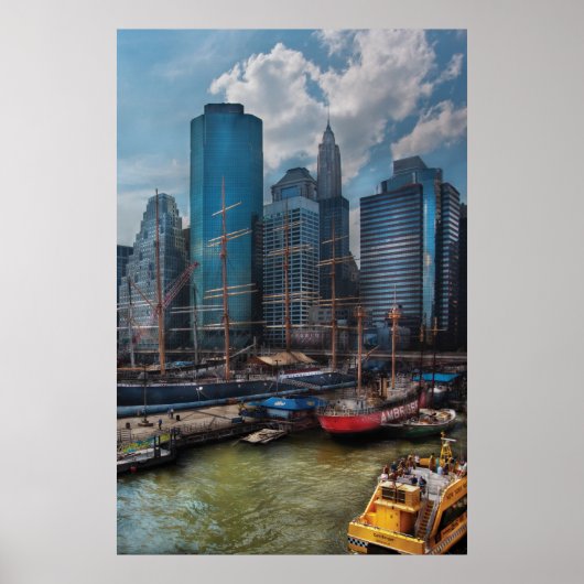Stadt - NY - Die neue Stadt Poster (Vorne)