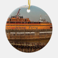 Stadt - NY - die Staten Island-Fähre