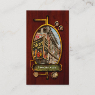 Stadt - NY - Geschmacksrichtungen und Macy's 1942 Visitenkarte