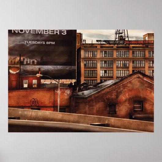 Stadt - NY - NY Geschichte Poster (Vorne)