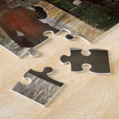 Stadt - NY - Times Square an einem regnerischen Ta Puzzle (Seite)