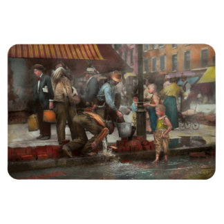 Stadt - NY - Trinkwasser aus einer Straßenpumpe 19 Magnet
