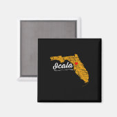Stadt Ocala - Florida Urlaubs-Souvenir-Waren - Magnet (Vorderseite/Rückseite)