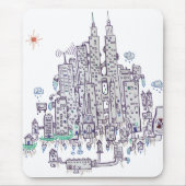 Stadt ohne ahill mousepad (Vorne)