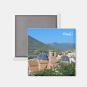 Stadt Onda in Spanien Magnet (Vorderseite/Rückseite)