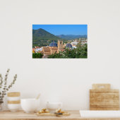 Stadt Onda in Valencia, Spanien Poster (Küche)