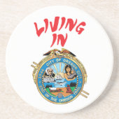 Stadt Oregon Getränkeuntersetzer (Vorne)