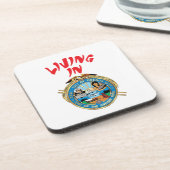 Stadt Oregon Getränkeuntersetzer (Linke Seite)