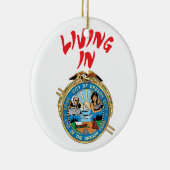 Stadt Oregon Keramik Ornament (Rechts)