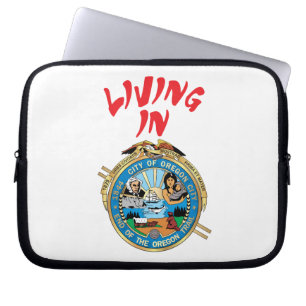 Stadt Oregon Laptopschutzhülle