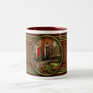Stadt - PA Philadelphia - Hübsche Philadelphia Zweifarbige Tasse