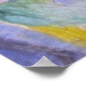 Stadt Paris von Robert Delaunay - Abstrakte Kunst Poster (Ecke)