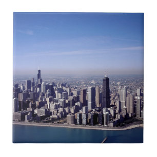 Stadt-Park-Gebäude-Schicksal Chicagos Illinois win Fliese