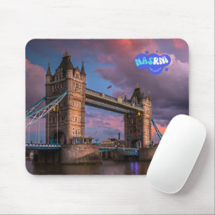 Stadt & personalisiertes Logo HP Laptop Skin Mousepad