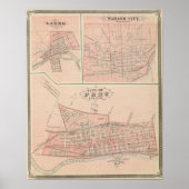 Stadt Peru, Miami Co Poster (Vorne)