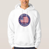 Stadt Phenix, Alabama Hoodie (Vorderseite)