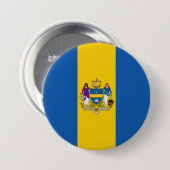 Stadt Philadelphia (Pennsylvania) Button (Vorne & Hinten)