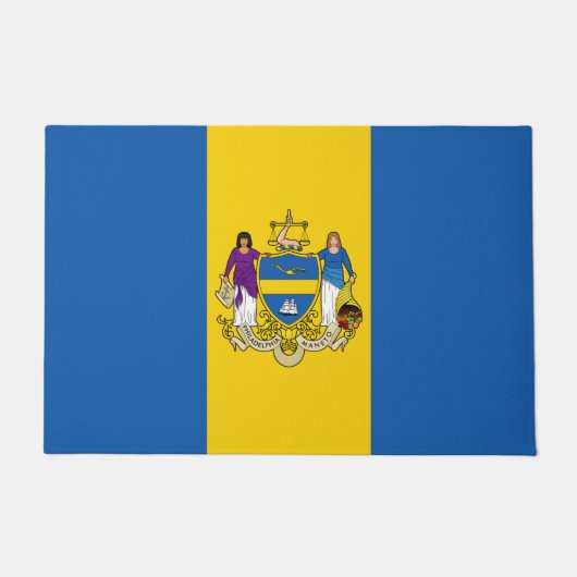 Stadt Philadelphia (Pennsylvania) Fußmatte (Vorderseite)