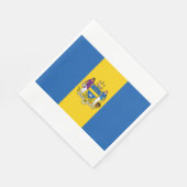 Stadt Philadelphia (Pennsylvania) Serviette (Ecke)