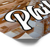 Stadt Philadelphia, Pennsylvania, USA Poster (Ecke)