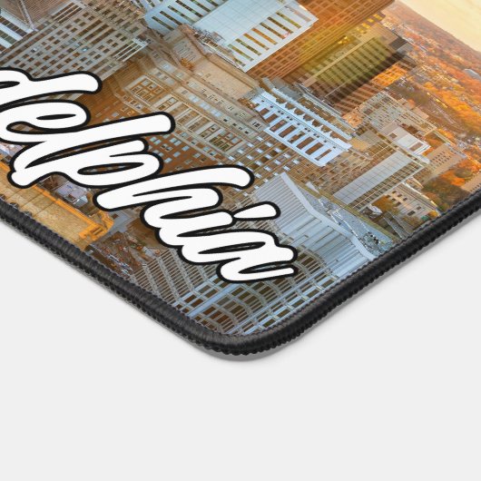 Stadt Philadelphia, Pennsylvania, USA Schreibtischunterlage (Ecke)