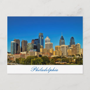 Stadt Philadelphia Postkarte