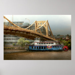 Stadt - Pittsburg PA - Große Erinnerungen Poster