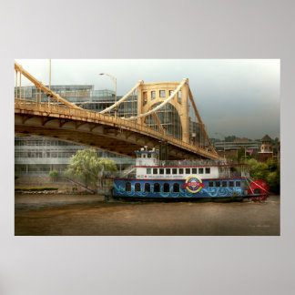 Stadt - Pittsburg PA - Große Erinnerungen Poster