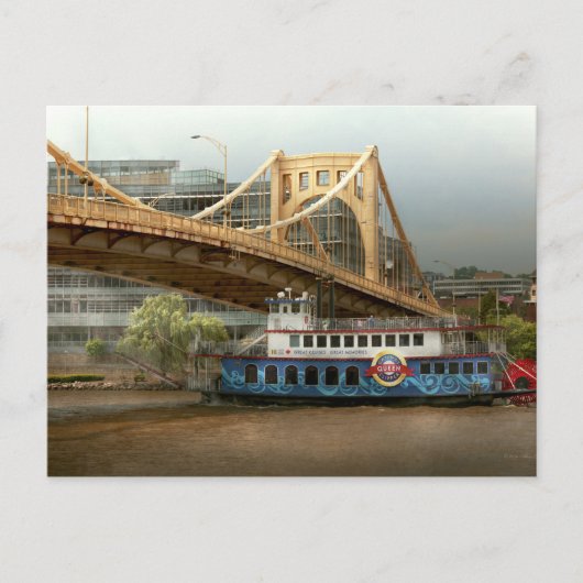 Stadt - Pittsburg PA - Große Erinnerungen Postkarte (Vorderseite)