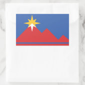 Stadt Pocatello Flag Stickers (Tasche)
