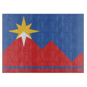 Stadt Pocatello Idaho Flag Food Cutting Board Schneidebrett