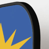 Stadt Pocatello Idaho Pickleball Paddle (Linke Seite)