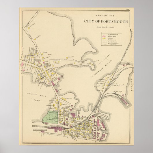 Stadt Portsmouth 2 Poster (Vorne)