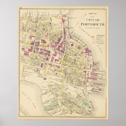 Stadt Portsmouth 3 Poster (Vorne)