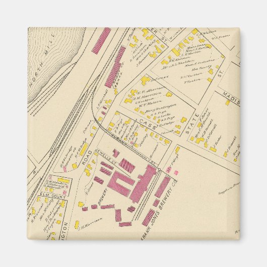 Stadt Portsmouth 4 Magnet (Vorne)