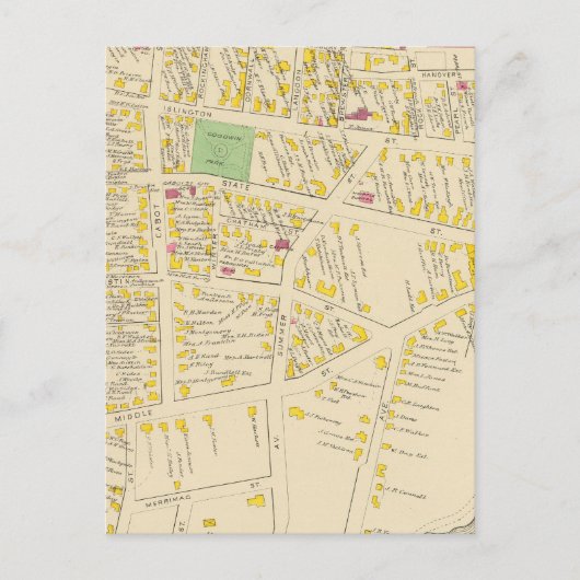 Stadt Portsmouth Postkarte (Vorderseite)