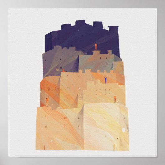 Stadt Poster (Vorne)