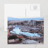 Stadt Postkarte (Vorne/Hinten)