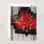 Stadt Postkarte (Vorne/Hinten)