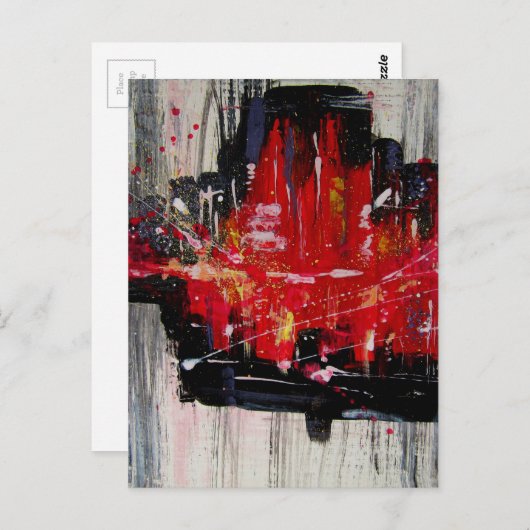 Stadt Postkarte (Vorne/Hinten)