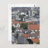 Stadt Postkarte (Vorne/Hinten)