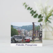 Stadt Pottsville, Pennsylvania Post Card Postkarte (Stehend Vorderseite)
