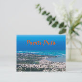 Stadt Puerto Plata Postkarte (Stehend Vorderseite)