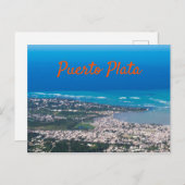 Stadt Puerto Plata Postkarte (Vorne/Hinten)