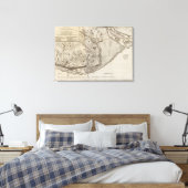 Stadt Quebec Leinwanddruck (Insitu (Schlafzimmer))