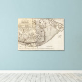 Stadt Quebec Leinwanddruck (Insitu (Holzboden))