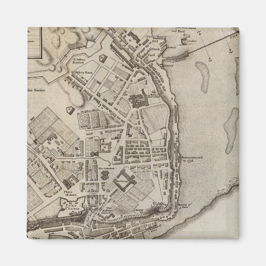 Stadt Quebec Magnet (Vorne)