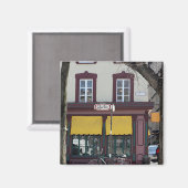 Stadt Quebec Magnet (Vorderseite/Rückseite)